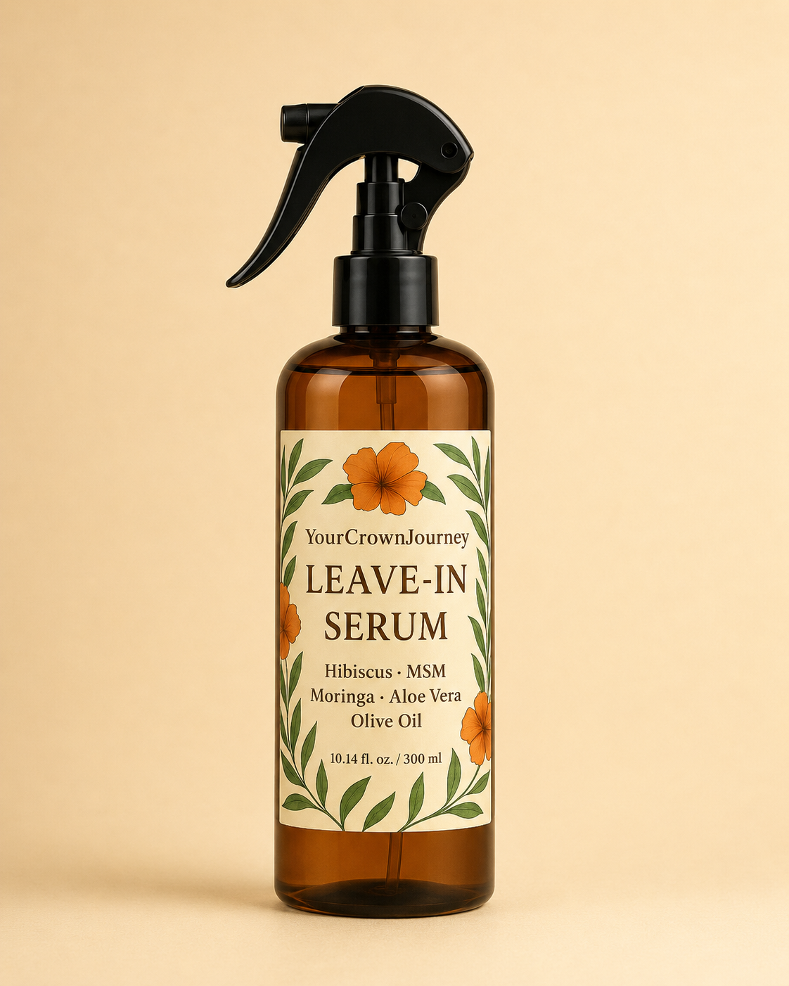 leave-in spray voor krullen haartype 3 haartype 4 voor krullend en kroes haar curly girl method Leave-in serum tegen pluis – natuurlijke haarverzorging met hibiscus moringa aloe vera en olijfolie voor gezond sterk beschadigd haar en bevordering en versnellen haargroei