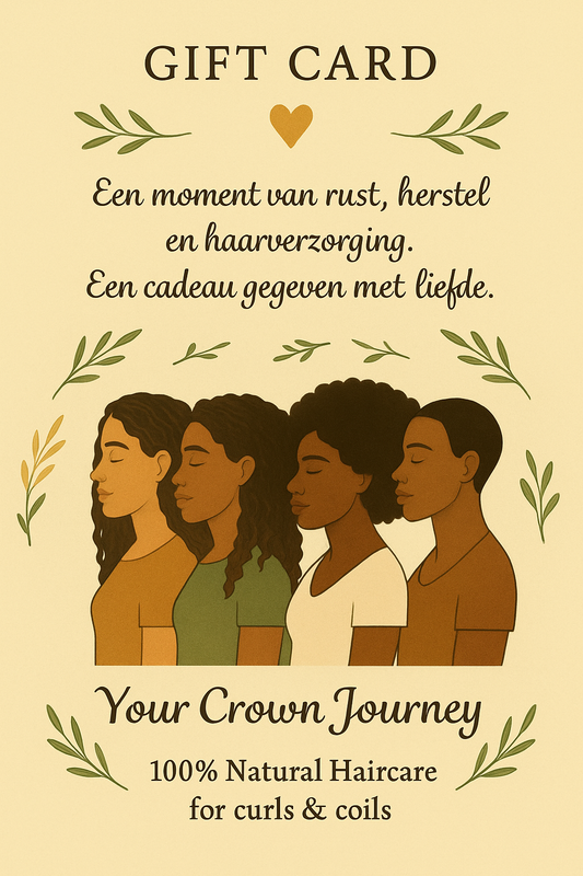 Een giftcard voor haarproducten haarverzorging en haardiensten