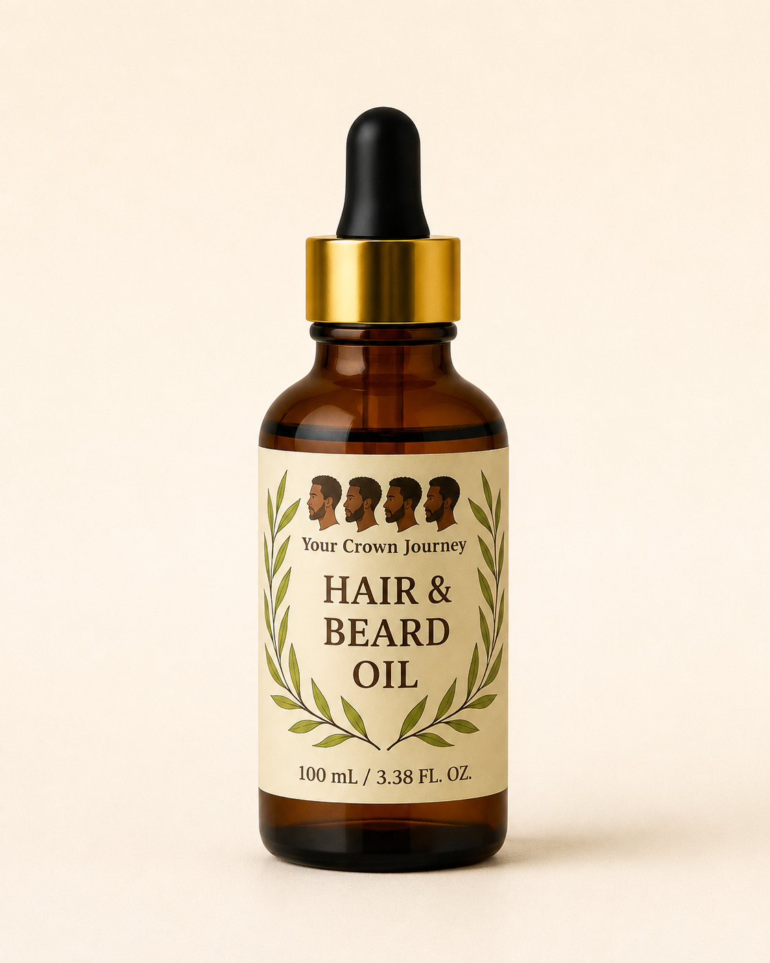 Your Crown Journey Hair & Beard Oil voor mannen – voedende haar- en baardolie
