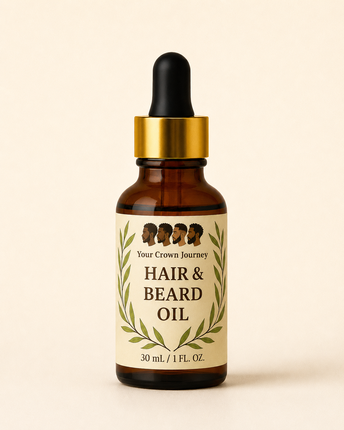 Your Crown Journey Hair & Beard Oil voor mannen – voedende haar- en baardolie