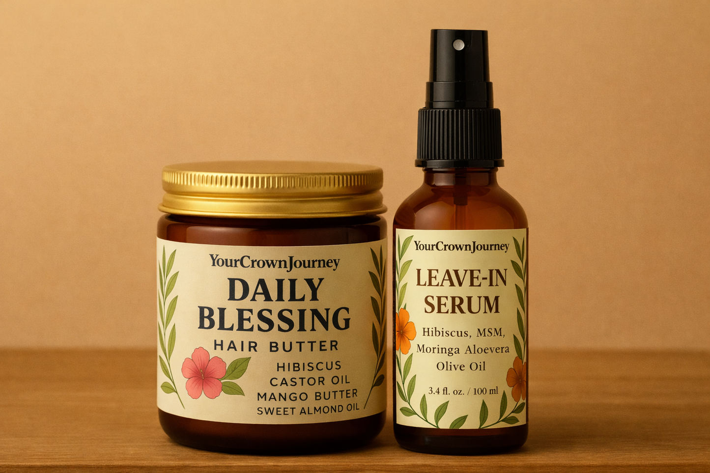 Krul Definitie Bundel | Leave-In & Serum voor Pluiscontrole