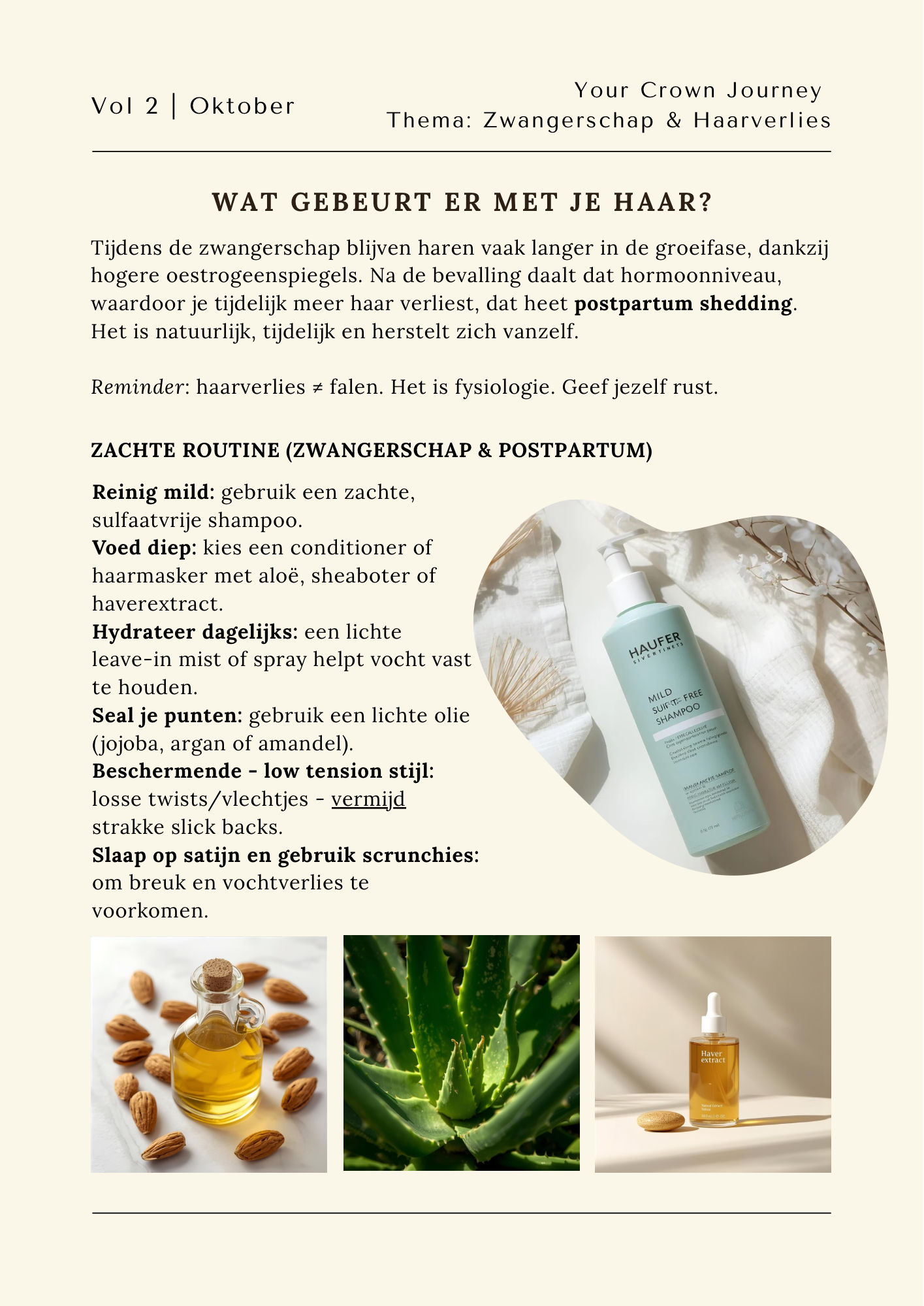 informatie haarverlies tijdens zwangerschap