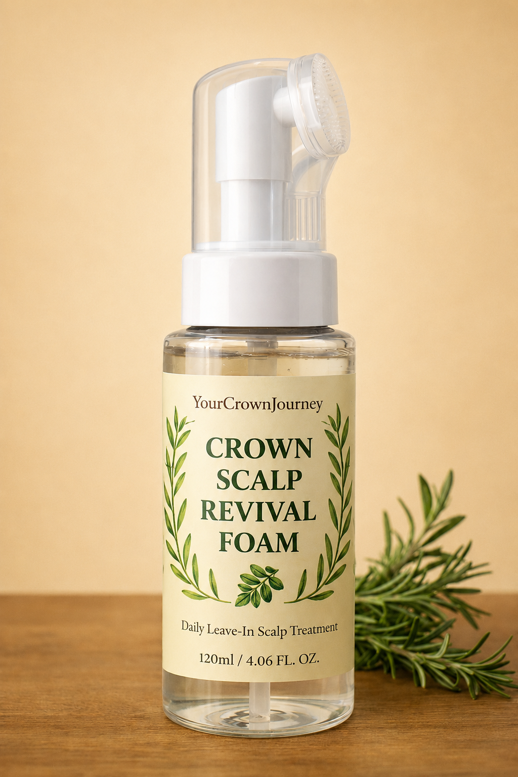 Een lichte, verfrissende scalp foam die de hoofdhuid hydrateert, kalmeert en ondersteunt bij het creëren van een gezonde basis voor haargroei. Crown Scalp Revival Foam is speciaal ontwikkeld voor een droge, gevoelige of uit balans geraakte hoofdhuid en voelt verfrissend aan zonder het haar te verzwaren.