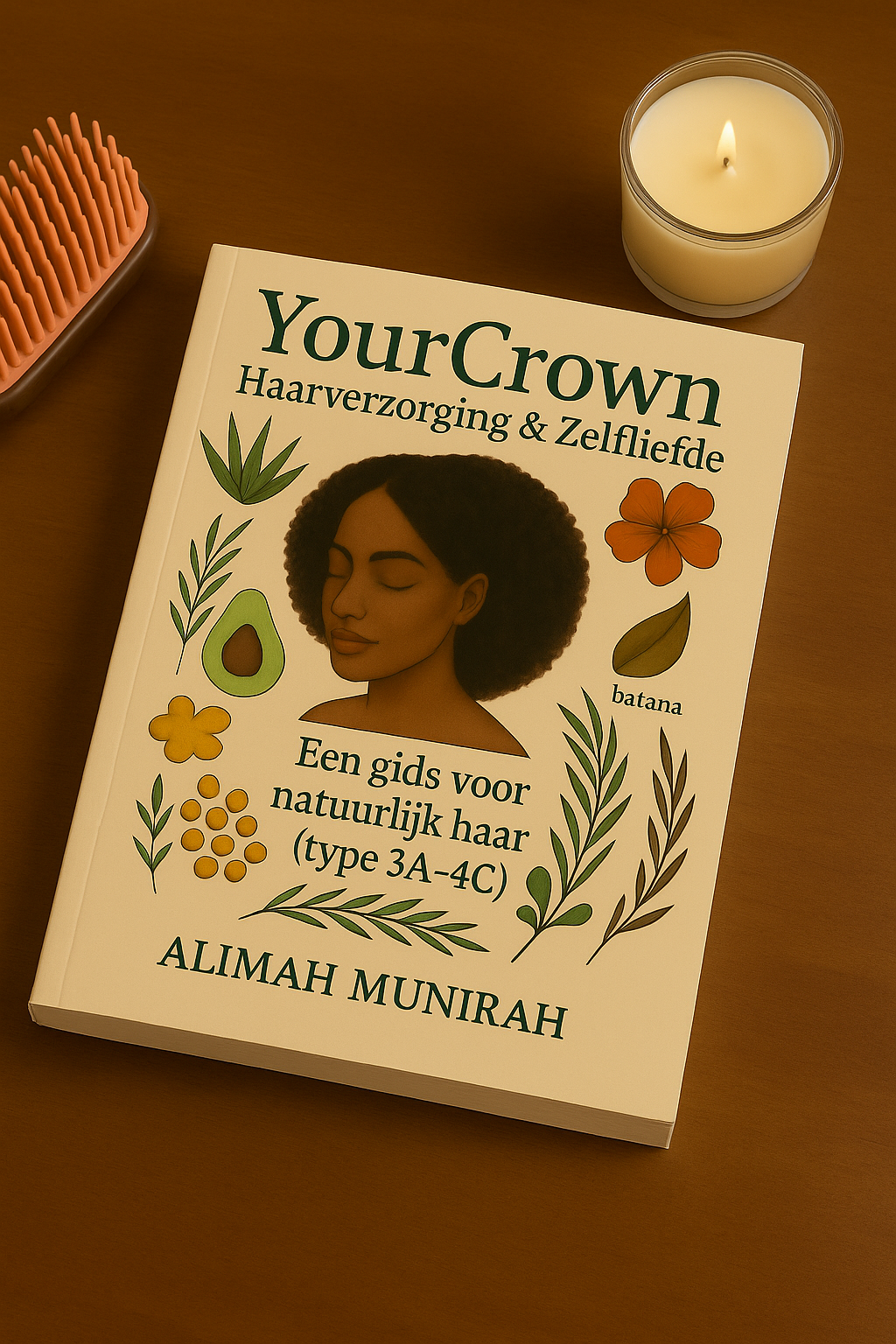 boek natuurlijke haarverzorging krullen en kroes haar haartype 3 en haartype 4 