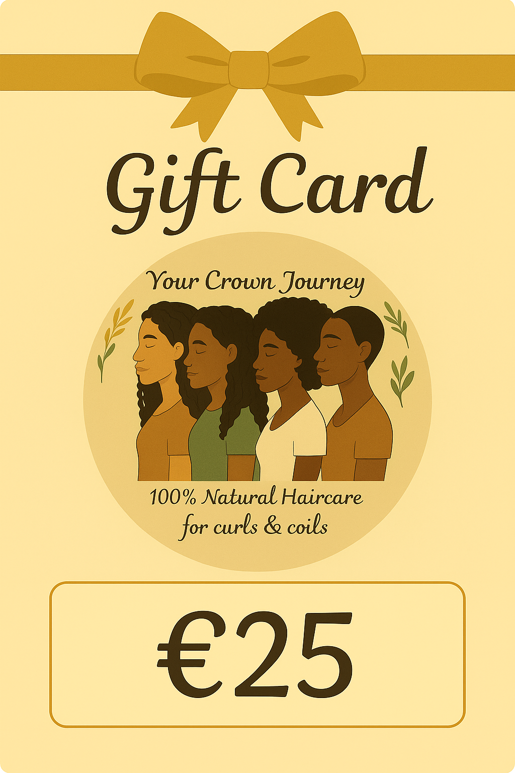 unieke creatieve originele cadeaubon haarverzorging