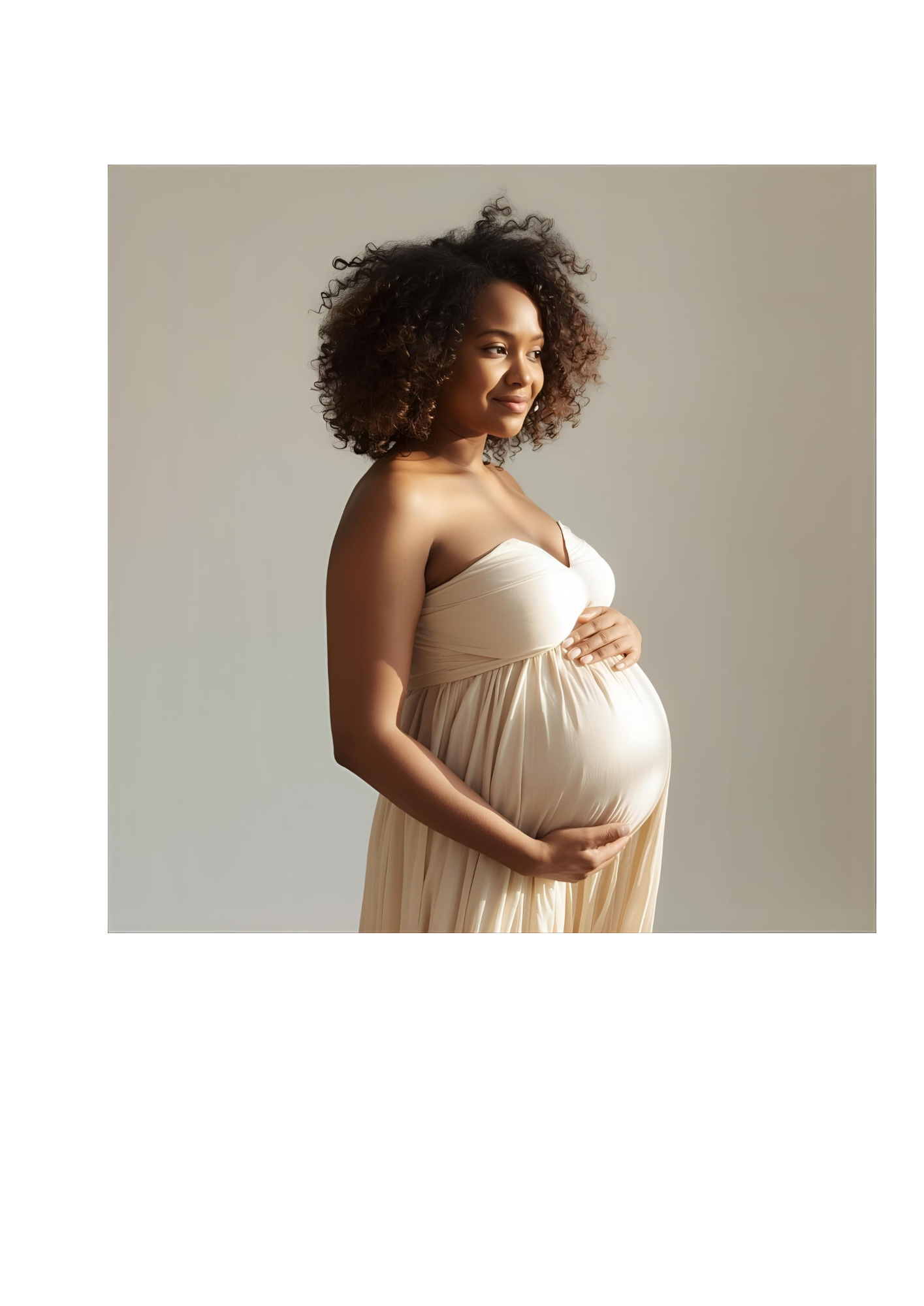 zwangerschapsbehandeling krullen Afro haar