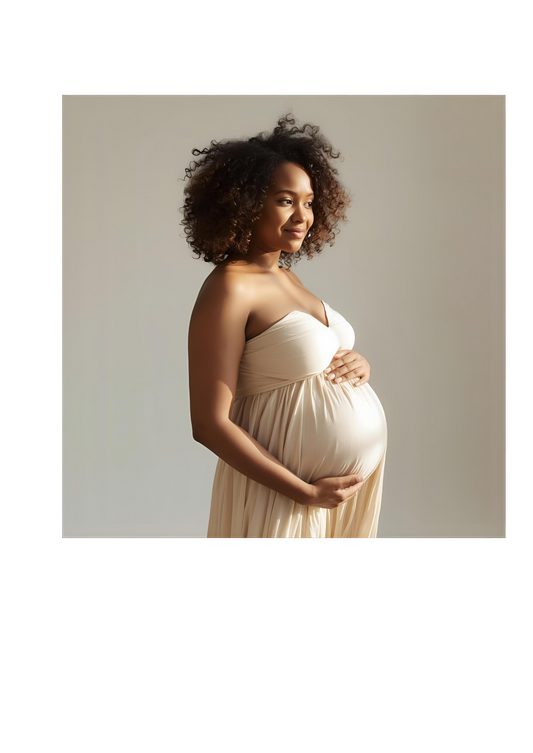 zwangerschapsbehandeling krullen Afro haar